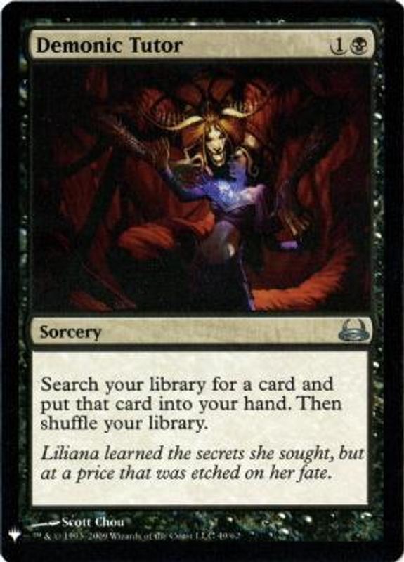 Demonic Tutor
