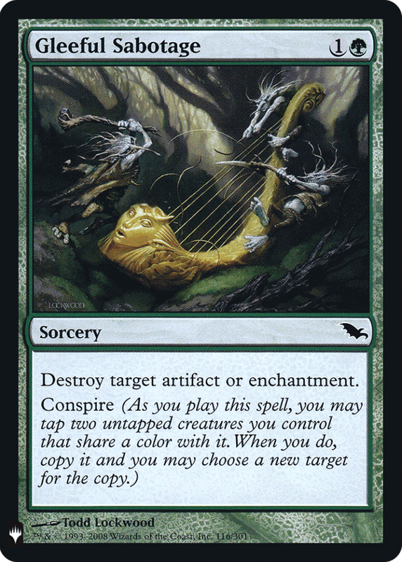 Gleeful Sabotage (Foil)