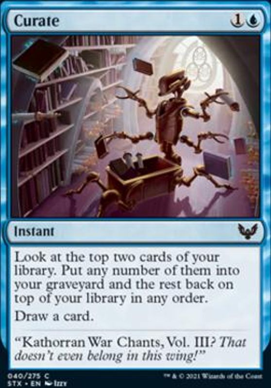Curate (foil)