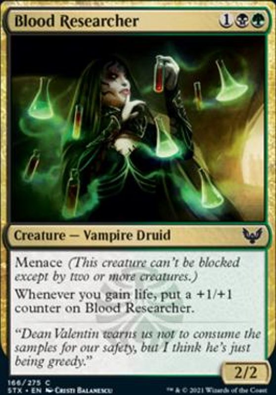 Blood Researcher (foil)