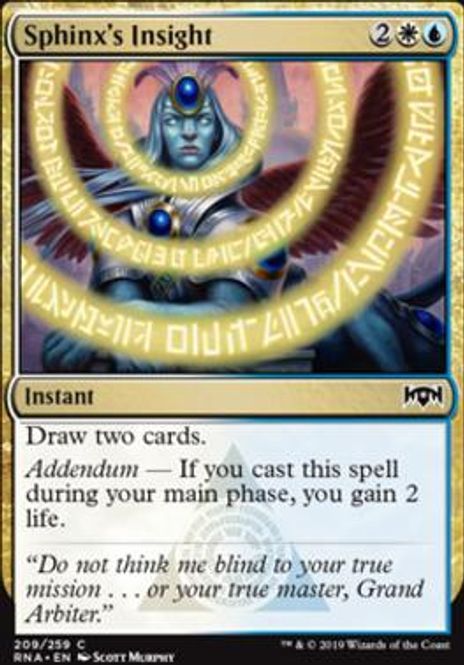 Hovedbilde Sphinx's Insight (foil)