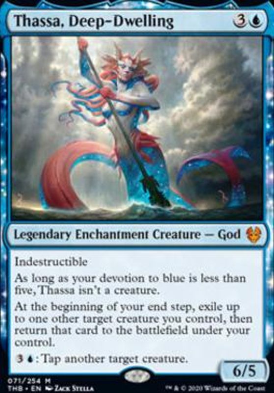 Thassa, Deep-Dwelling (foil)
