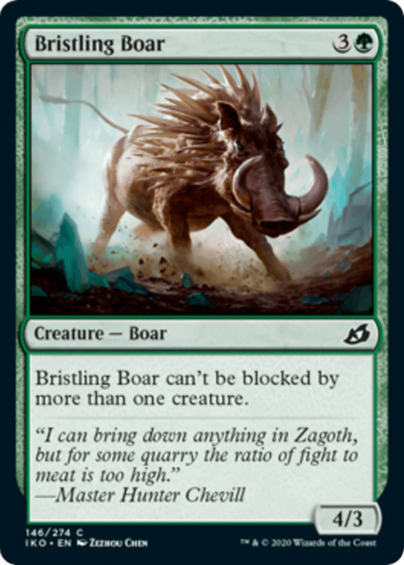 Bristling Boar (foil)