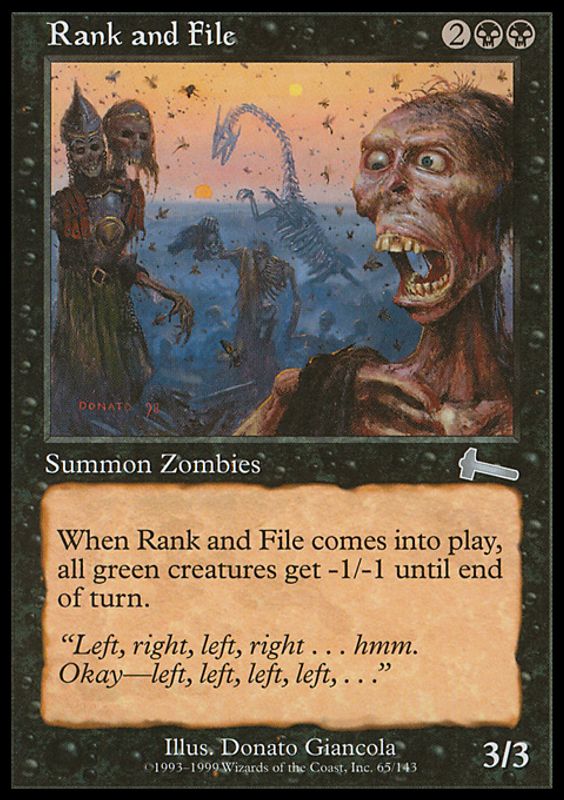 Rank and File