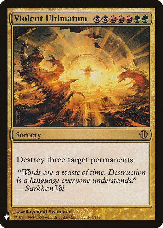 Violent Ultimatum