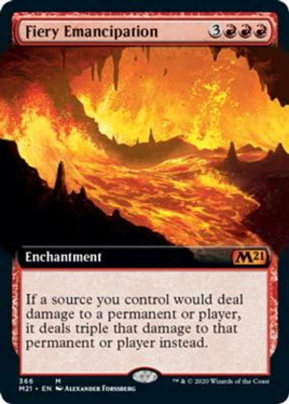 Fiery Emancipation (Extended Art) (foil)