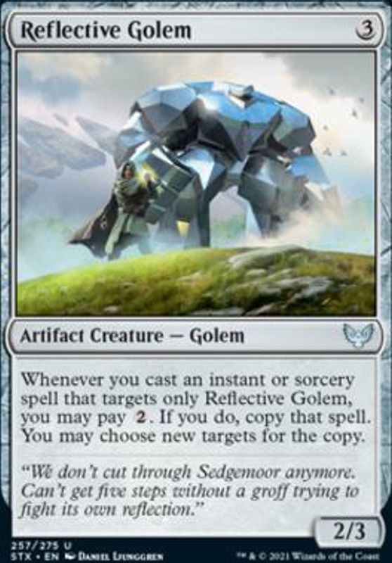 Reflective Golem (foil)