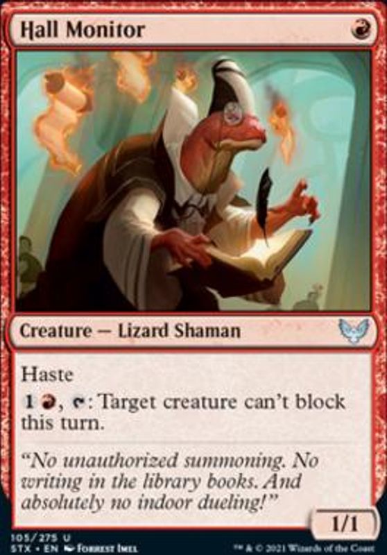 Hall Monitor (foil)