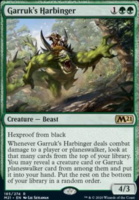 Hovedbilde Garruk's Harbinger