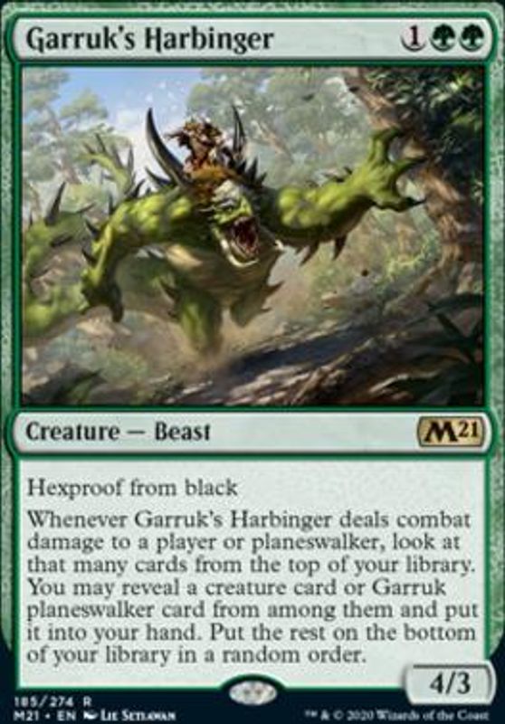 Garruk's Harbinger (foil)