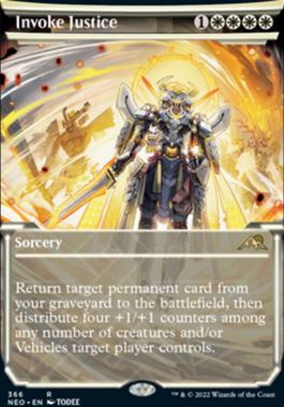 Invoke Justice (Showcase) (foil)