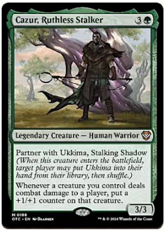 Cazur, Ruthless Stalker