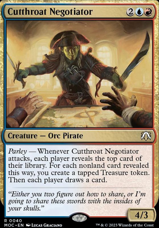 Cutthroat Negotiator