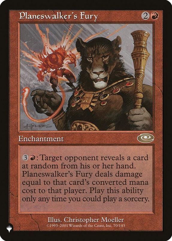 Planeswalker's Fury (Planeshift)
