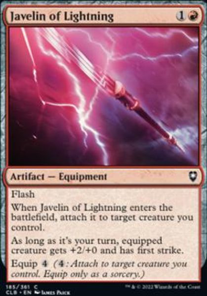 Hovedbilde Javelin of Lightning (foil)