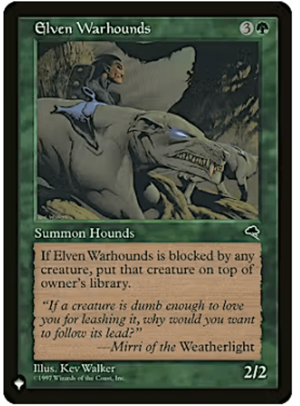 Elven Warhounds (Tempest)