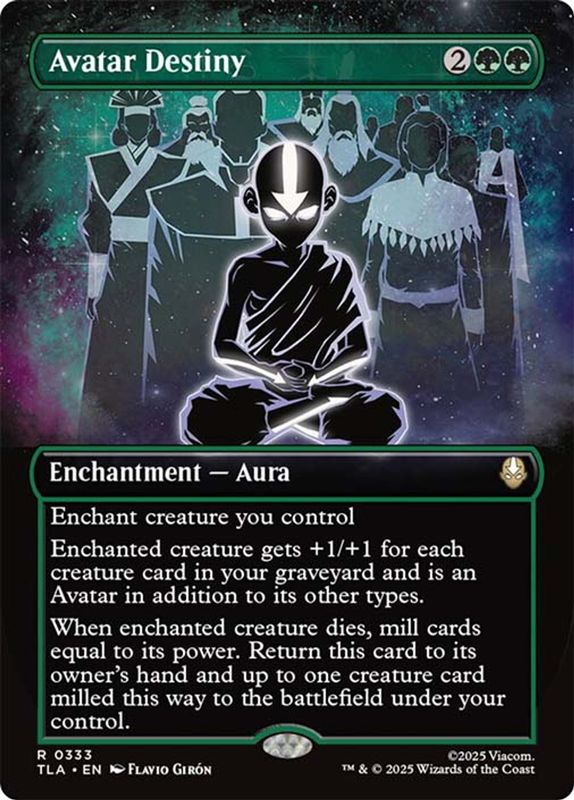 Avatar Destiny (Borderless) (Foil)