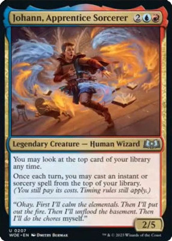 Johann, Apprentice Sorcerer (Foil)