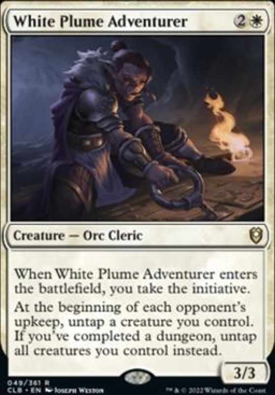 White Plume Adventurer (foil)