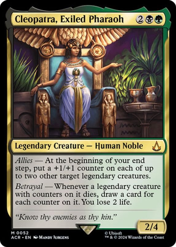 Cleopatra, Exiled Pharaoh