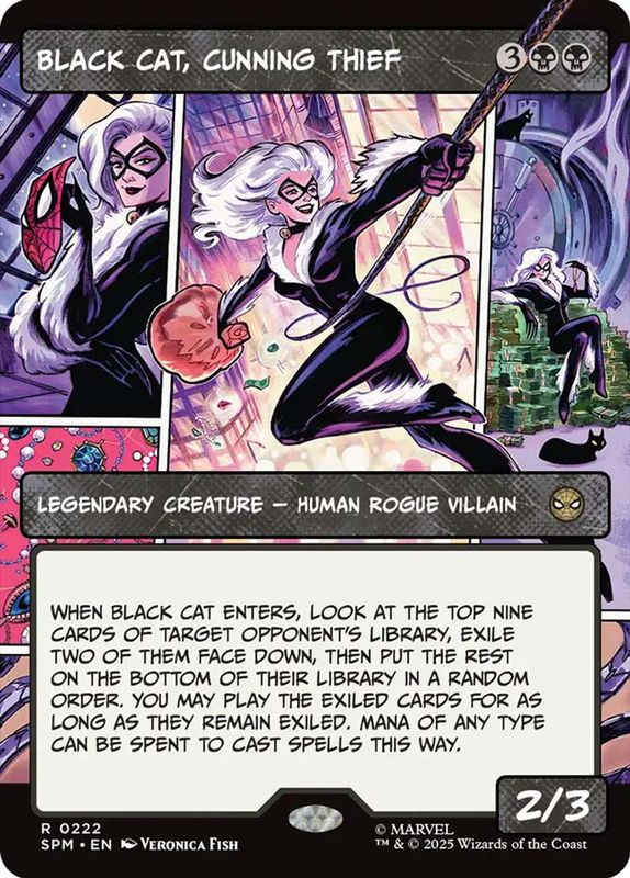 Black Cat, Cunning Thief (Showcase)
