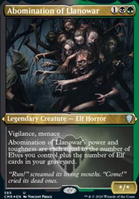 Hovedbilde Abomination of Llanowar ...