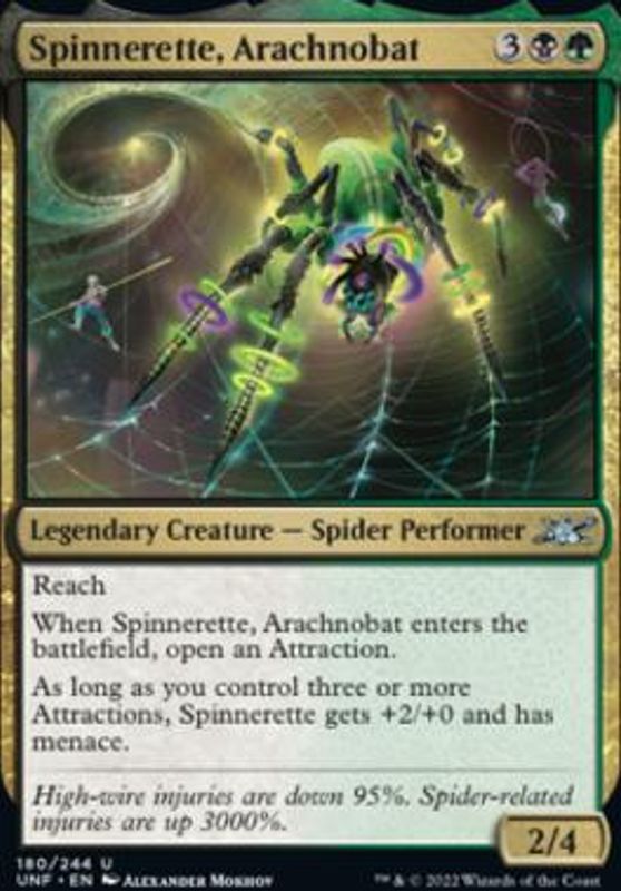 Spinnerette, Arachnobat