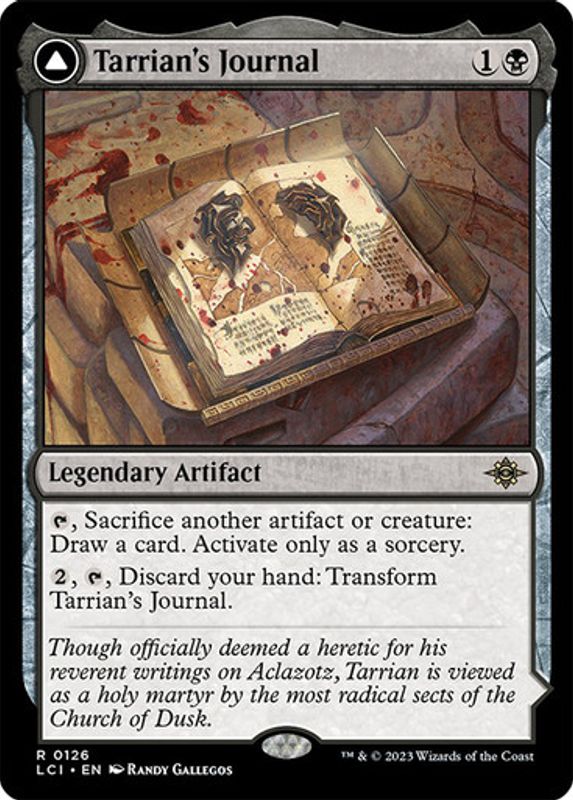 Tarrian's Journal (Foil)
