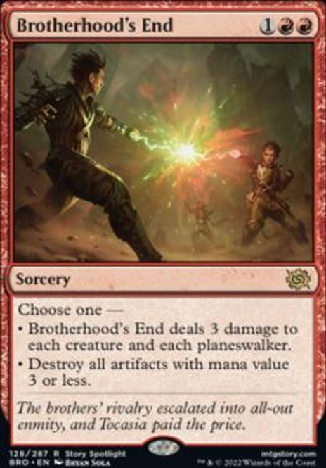 Hovedbilde Brotherhood's End (foil)