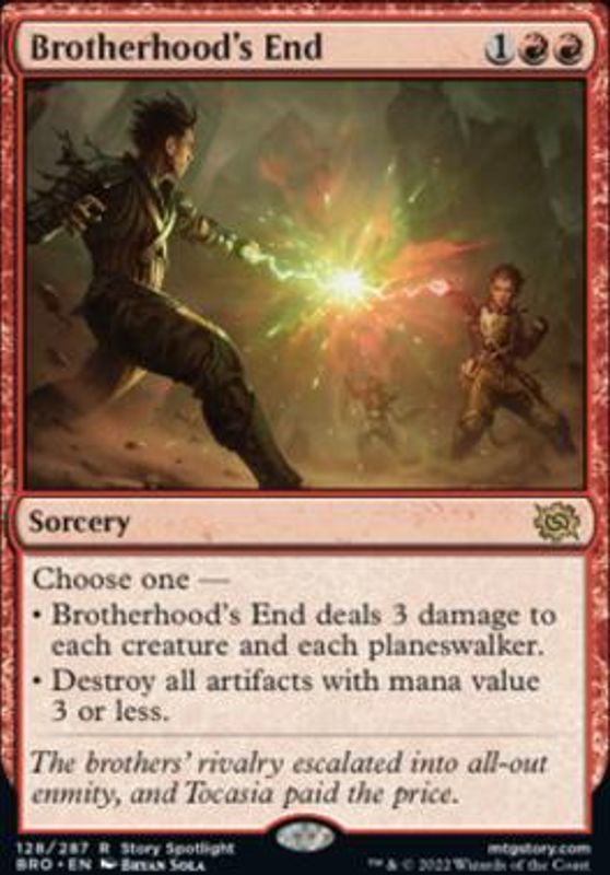 Brotherhood's End (foil)