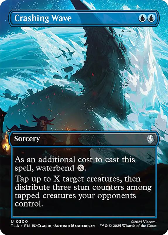 Crashing Wave (Borderless) (Foil)