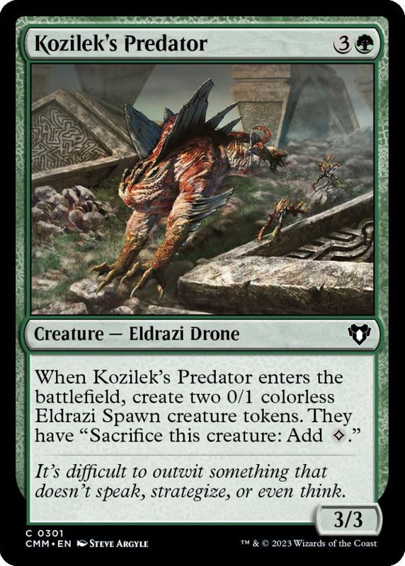 Kozilek's Predator (foil)