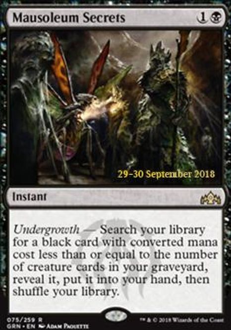 Hovedbilde Mausoleum Secrets (Prerelease ...