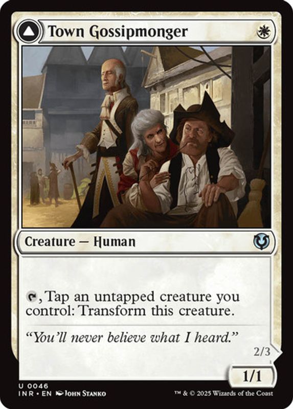 Town Gossipmonger (Foil)