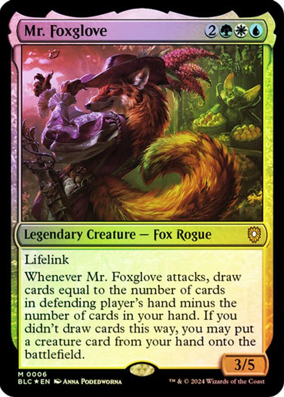 Mr. Foxglove