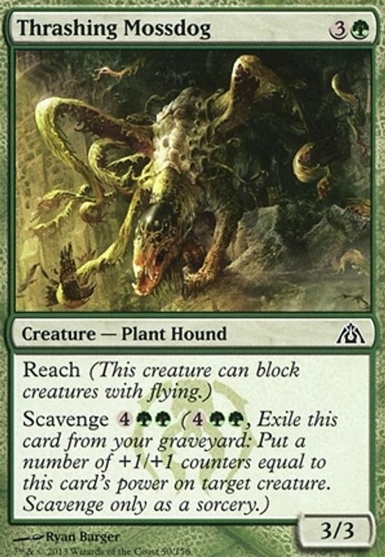 Thrashing Mossdog