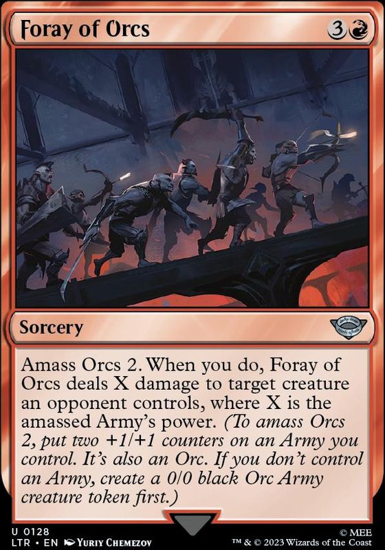 Foray of Orcs (foil)