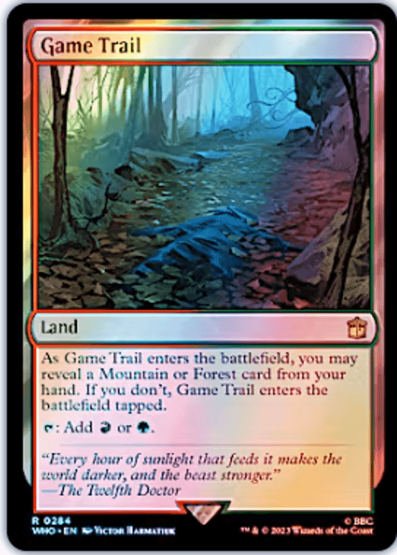 Game Trail (0284 - Traditional Foil)