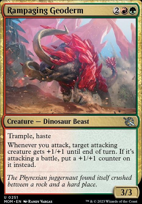 Hovedbilde Rampaging Geoderm (foil)