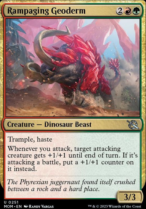 Rampaging Geoderm (foil)