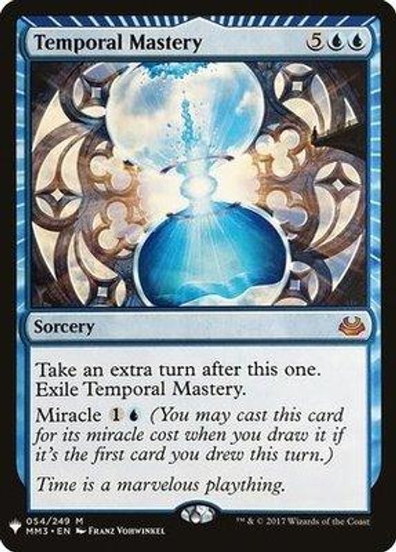 Temporal Mastery