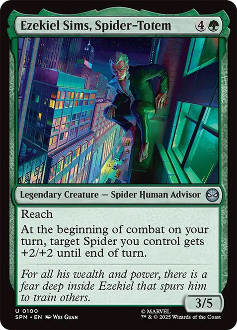 Hovedbilde Ezekiel Sims, Spider-Totem