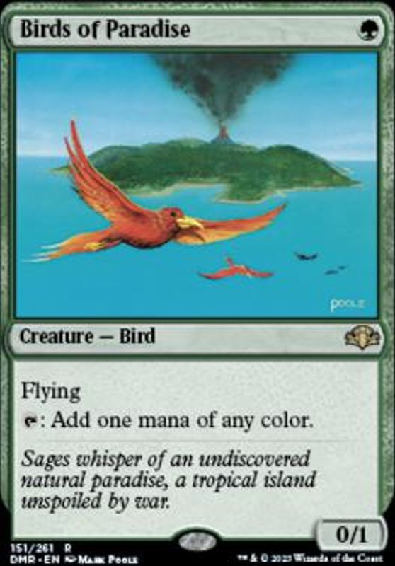 Birds of Paradise (foil)