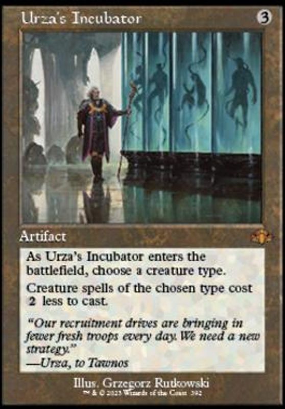 Urza's Incubator (Retro Frame)