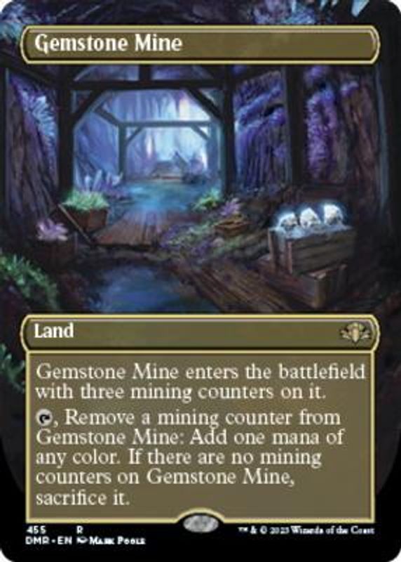 Gemstone Mine (Borderless) (foil)