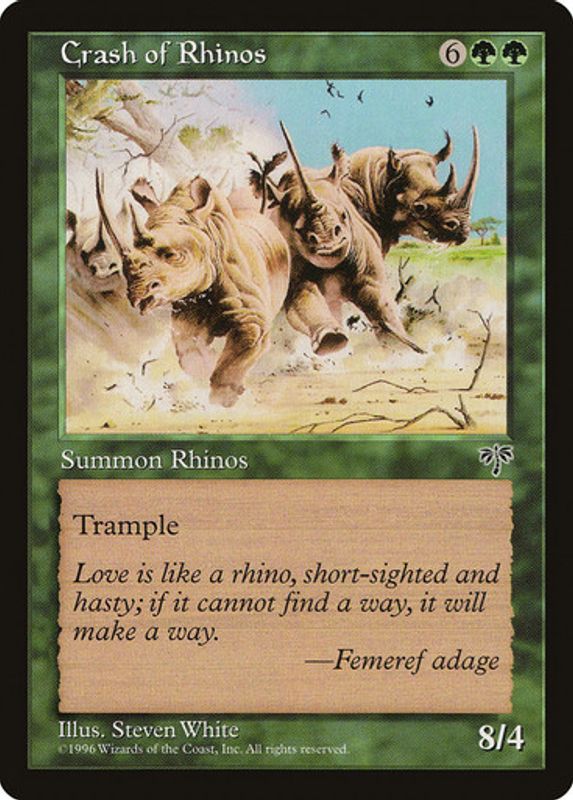 Crash of Rhinos