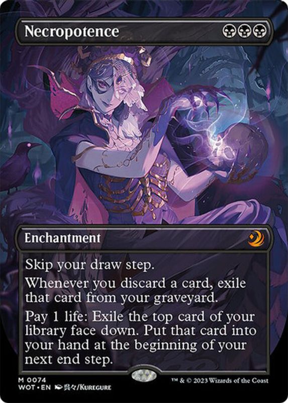 Necropotence (0074 - Anime) (Foil)