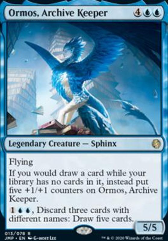 Ormos, Archive Keeper
