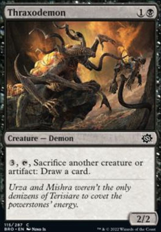Thraxodemon (foil)