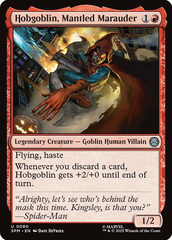 Hobgoblin, Mantled Marauder (Foil)